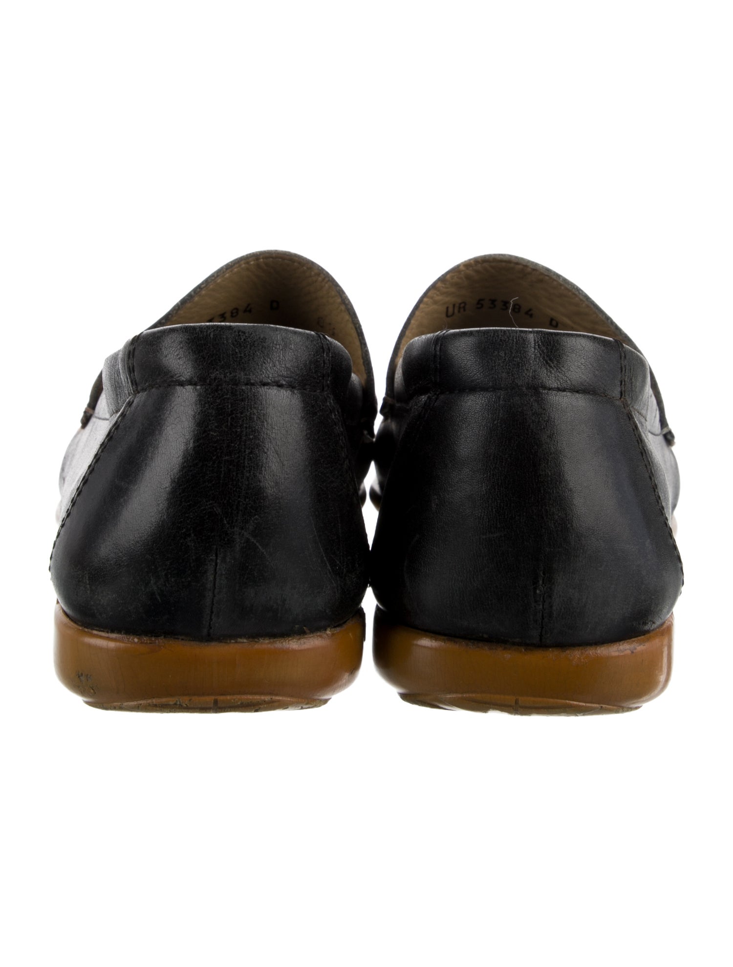 Salvatore Ferragamo Leather Dress Loafers